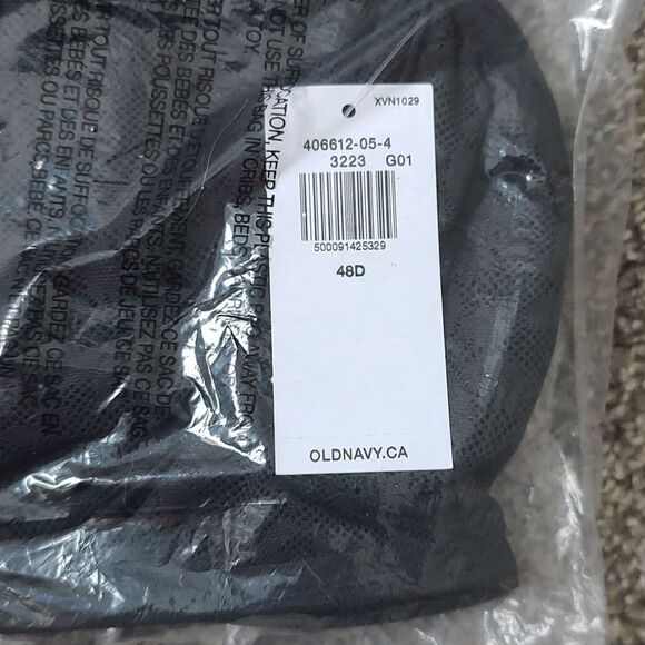 New With Tags Old Navy Size 48D Black Mesh Underwire Balconette Bra‎ - Picture 6 of 8